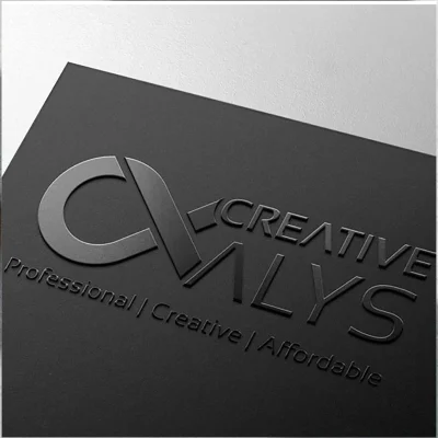 Business card Embossing & debossing