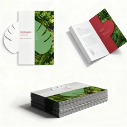 Leaflets With die Cuts